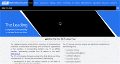 Desktop Screenshot of ecsjournal.org